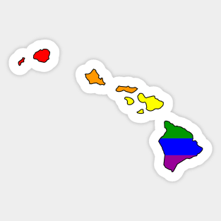 Hawaii Pride! Sticker